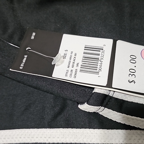 Adidas Black White Track Pants Size Small - Picture 8 of 8